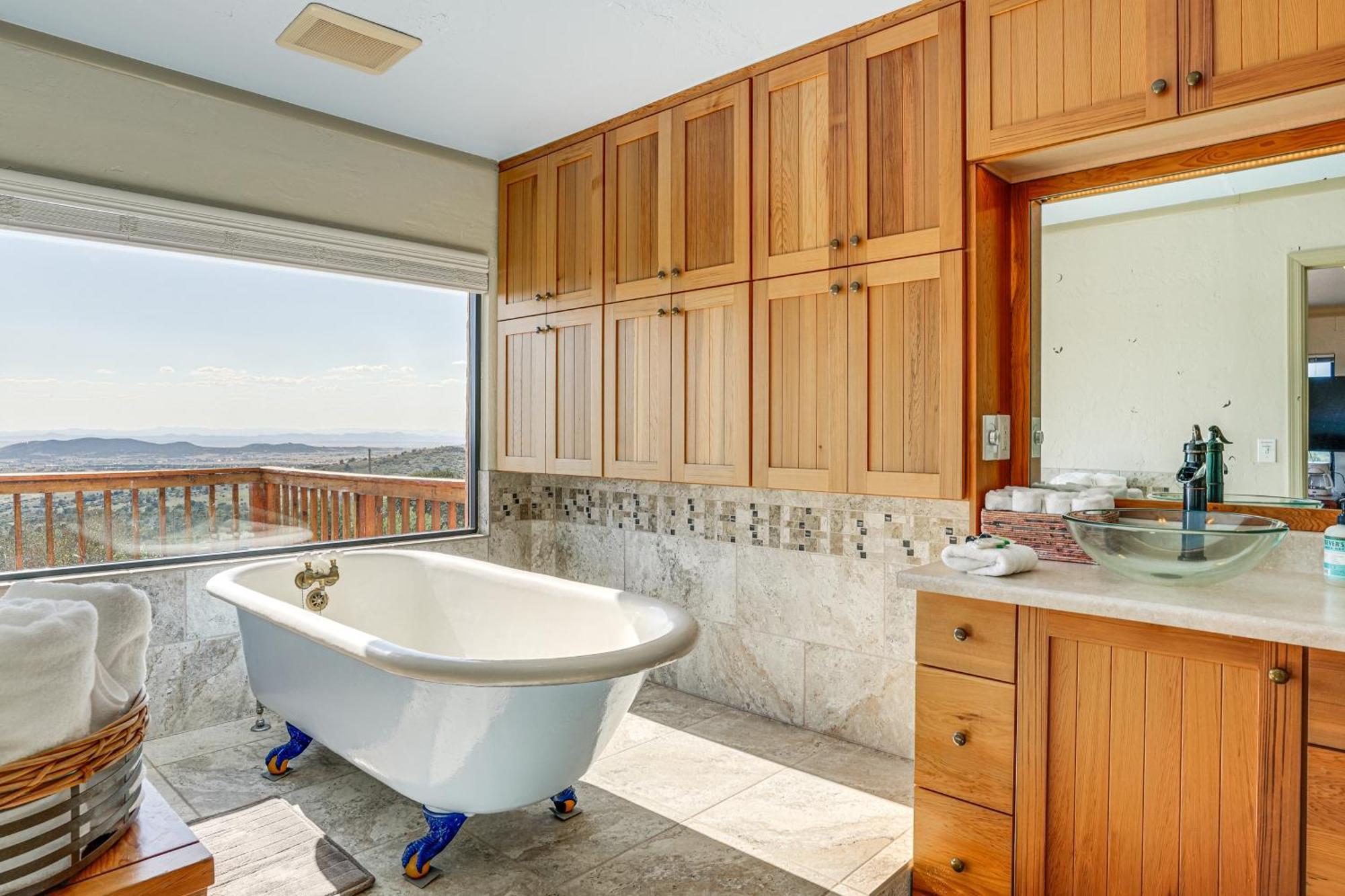 Mtn-View Home With Sauna In Prescott Valley! Exterior photo