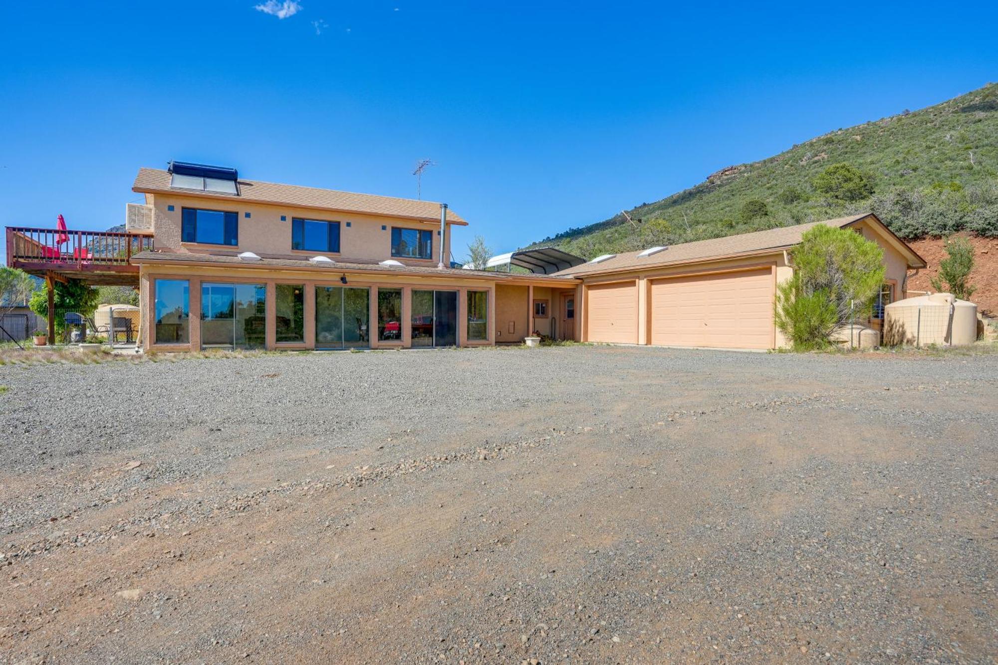 Mtn-View Home With Sauna In Prescott Valley! Exterior photo